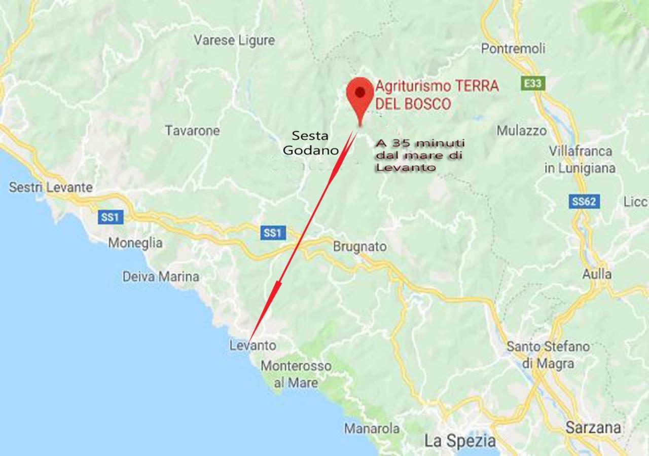 Terra Del Bosco Agriturismo Sesta Godano Dış mekan fotoğraf